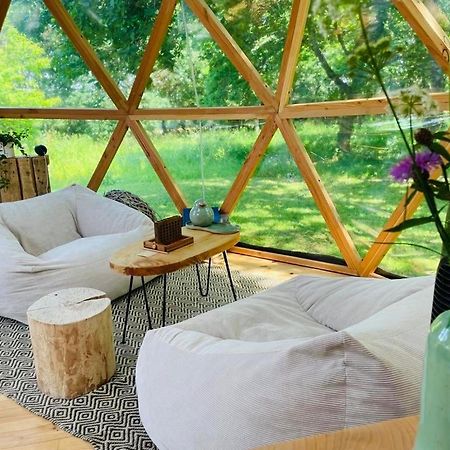 Dome Insolite Lichen Jacuzzi Et Petits-Dejeuners Inclus Gondrin Luaran gambar