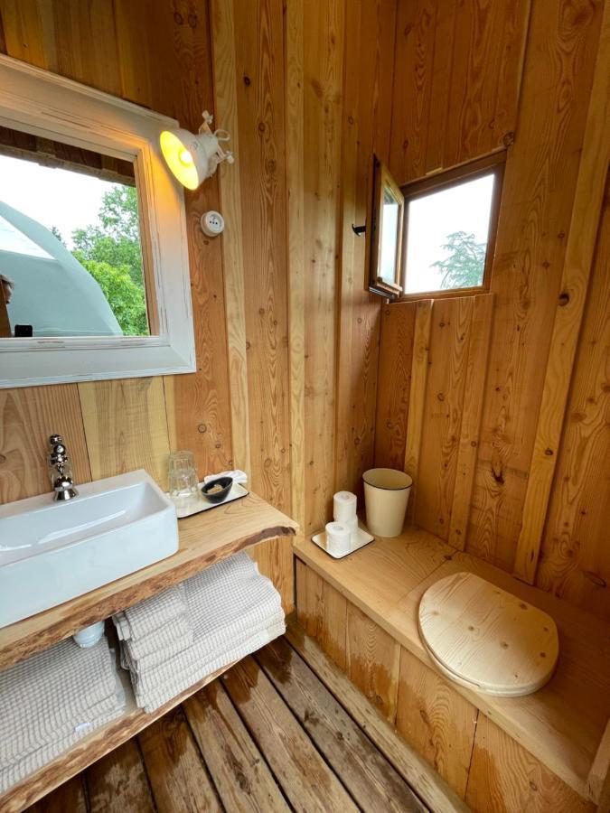 Dome Insolite Lichen Jacuzzi Et Petits-Dejeuners Inclus Gondrin Luaran gambar