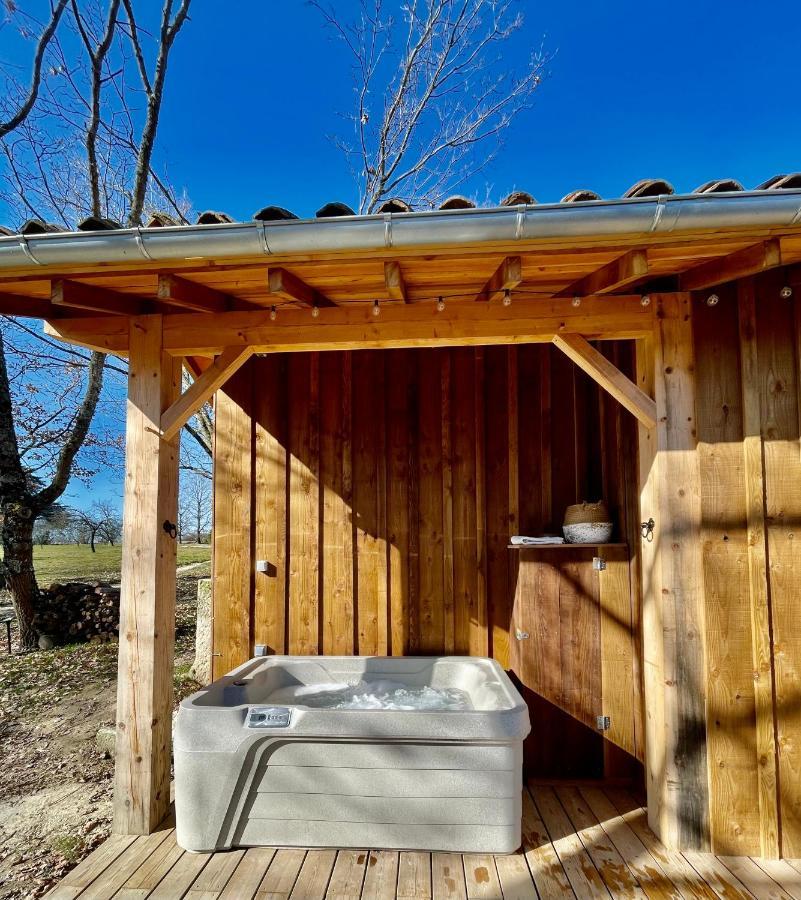 Dome Insolite Lichen Jacuzzi Et Petits-Dejeuners Inclus Gondrin Luaran gambar